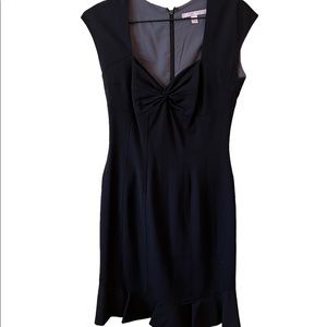 NWOT Rebecca Taylor dress with bust detail and bottom ruffle